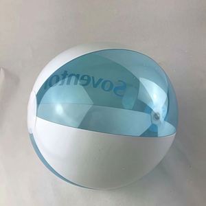 Pelota de Playa Promocional de PVC, No Tóxica, Ecológica, Ligera, Resistente a Desgarros, Inflable Rápido, con Impresión Personalizada, para Playa, Piscina, Fiestas de Verano - Product Image 2