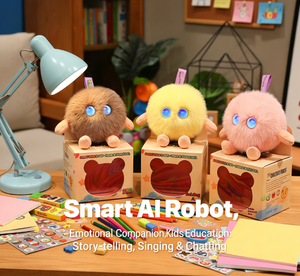 Sac à bandoulière interactif en peluche souple Ruiguan AI, jouet d'apprentissage linguistique, compagnon émotionnel à dialogue multilingue - Product Image 6