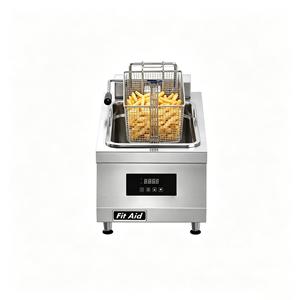 <span class=keywords><strong>Freidora</strong></span> Eléctrica <span class=keywords><strong>de</strong></span> Sobremesa <span class=keywords><strong>de</strong></span> Una o Dos Tanques, Serie 700, 220-240V, para Restaurantes Comerciales, Venta Directa <span class=keywords><strong>de</strong></span> Fábrica - Product Image 1