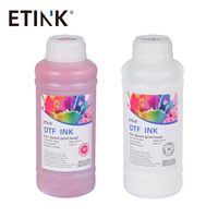 Encre DTF à couvrance blanche, certifiée environnementale, pour imprimantes Epson 4720, pour l'impression de literie et de nappes