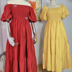 Vestido de Verano para Mujer, Casual, Cómodo, Lavable, Empacado Individualmente en Bolsa de Polipropileno, de Fabricante Vietnamita - Product Image 3