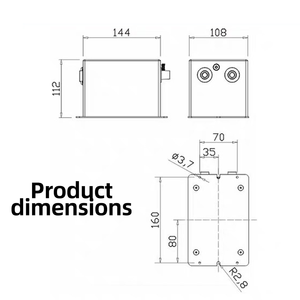 ST-401 hoogspanningsgenerator (220V/110V ingang 7,0KV uitgang) voor industriële elektrostatische eliminatie, verwijdering van statische elektriciteit - Product Image 2
