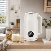 Blender pour lait de soja 600 ml, appareil tout-en-un pour préparer des boissons végétales, petit appareil de cuisine, fabricant de lait de noix