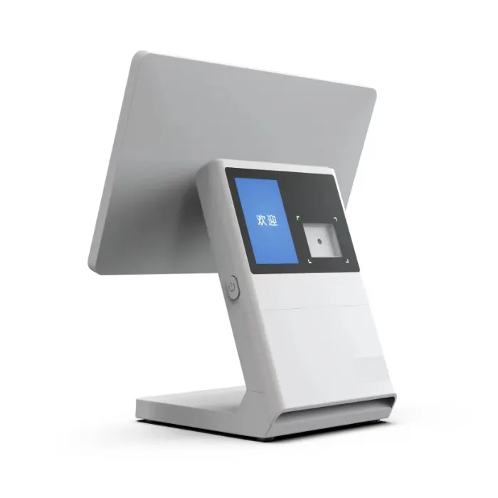 Tutto In un registratore di cassa macchine Pos 11.6 pollici Desktop Touch Screen sistema Pos con scanner di codici QR