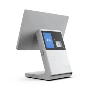 Tudo em uma máquina POS caixa registradora 11.6 Polegada sistema POS touch screen Android com scanner de código QR