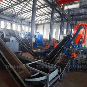 Ligne de production de poudre de caoutchouc à partir de pneus usagés, machine de broyage de granulés plastiques, broyeur de pneus à fil d'acier - Product Image 4