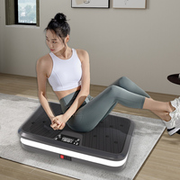 Plateforme vibrante pour entraînement corporel complet avec poignées de soutien, Crazy Fit Massage, plateforme universelle pour la maison et le commerce, plateforme de mise en forme
