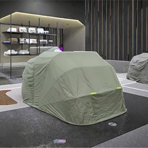 Armure <span class=keywords><strong>Galvanisé</strong></span> Bois Type Couverture De Voiture Extérieure Pliante En Métal Fer Garage <span class=keywords><strong>Carport</strong></span> PVC Auvents Jardin Abri <span class=keywords><strong>Camping</strong></span> Tente Tailles - Product Image 1