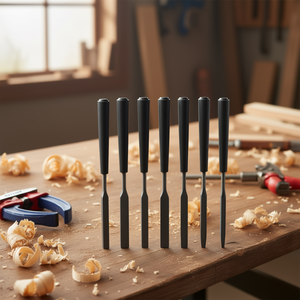 ชุดสิ่วสแตนลีย์ 6 ชิ้น เครื่องมือช่างไม้สำหรับงานช่างไม้และการตัดที่แม่นยำ - Product Image 3