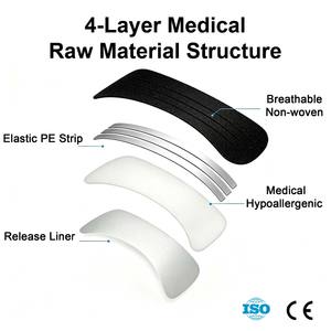 Tiras Nasales CM Active Fitness OEM ODM, Etiqueta Blanca, Empaque Personalizado, Alta Tensión, Ajuste Cómodo, Fábrica Profesional - Product Image 3