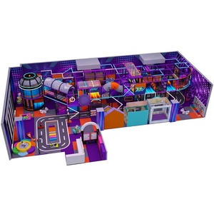 Equipo de Juegos Interior Comercial Directo de Fábrica, Temática Cyberpunk Disco, Red de Juegos, Gimnasio, Túnel Transparente, Tobogán en Espiral - Product Image 1