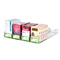 Système d'affichage de marchandises de vente au détail automatique en acrylique, écologique, de qualité alimentaire, support à ressort pour cigarettes, étagère de supermarché