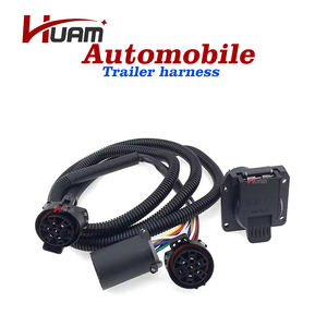 560707 HC3Z15A416A, 7-контактный разъем для прицепа, подходит для Chevrolet Dodge Ram GMC Ford <span class=keywords><strong>Toyota</strong></span> - Product Image 1