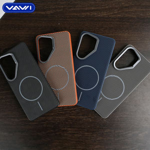 Étui de téléphone en cuir à motif fibreux VAWI L126 Dragon Armor Series <span class=keywords><strong>pour</strong></span> Samsung S22 S23 S24 S25 S26 Ultra Housse de téléphone portable <span class=keywords><strong>pour</strong></span> iPhone - Product Image 6