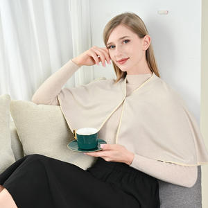 Allseason Warm Shoulder Protector For Women Postpartum <b>Neck</b> <b>Support</b> Gray Skin Solid Color Lightweight No Trace - Product Image 5