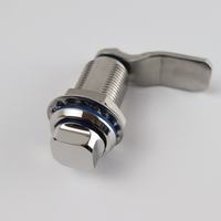 Aisi 316-Cylindre de serrure carré en acier inoxydable étanche IP69K 18mm, verrou de compression quart de tour pour zones hygiéniques