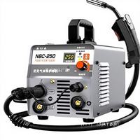 Soldadora Inversora MMA de 250 Amperios para Uso Industrial y Doméstico con Hilo de Flujo