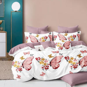 厂家直供豪华家纺耐用酒店纯棉印花床上用品套装 - Product Image 2