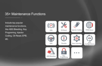 Herramienta de Diagnóstico Automotriz XTOOL 80 XT80, Escáner Bidireccional de Sistemas Completos, Compatible con Codificación ECU, CANFD y DOIP