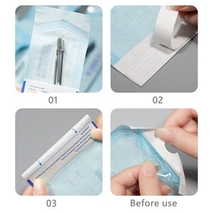 Sachets de stérilisation auto-scellants en papier jetables, paquets de 200 pièces, pour outils de manucure, pinces de perçage, poignées de salon de tatouage - Product Image 5