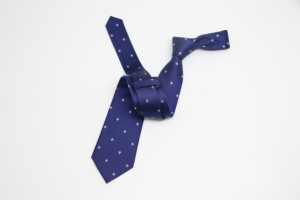 Manxiang benzersiz organik ipek jakarlı Cravat el yapımı lacivert Paisley kravat özel ithal - Product Image 6
