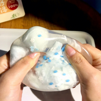 Dumpling Squishy Pailleté Coloré avec Boîte – Jouet Souple Anti-Stress