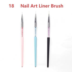Lot de stylos de nail art en gros, pinceaux en nylon pour la peinture au gel UV, la sculpture de cristaux, le liner fin, la conception de <span class=keywords><strong>manucure</strong></span> et les outils de nail art pour salon - Product Image 5