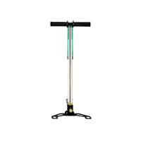 Pompe à piston GX-H-M6 4500psi 310 Bar Pcp 3 étapes pour bouteilles de gaz pour la chasse pour la plongée pompe à main haute pression