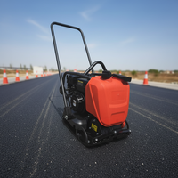 Compacteur vibrant à essence de type Husqvarna en promotion pour la construction routière – Plaque vibrante pour compacter le sol