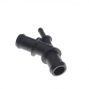 Connecteur de tuyau de refroidissement 1J0121087D en plastique noir pour raccords en T de liquide de refroidissement du moteur Ibiza - Product Image 3