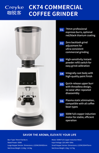 Popular Cafetera Automática de Acero Inoxidable Estilo Italiano para el Hogar con Soporte en Español, 15 Bares, Garantiza R - Product Image 4