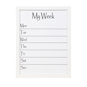 Kỹ thuật số in thiết kế đơn giản lịch hàng tuần từ kế hoạch bảng trắng - Product Image 6