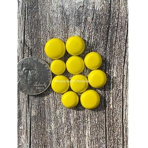 Ensemble rond Rosarita jaune vif pierres précieuses en vrac pour la fabrication de bijoux boucles d'oreilles personnalisées bagues pendentifs et artisanat unique fait main - Product Image 5