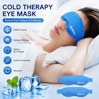 Masque oculaire en gel réutilisable World-Bio pour usage médical, thérapie chaude/froide pour la fatigue oculaire, les cernes, les poches, la relaxation (soins de santé)
