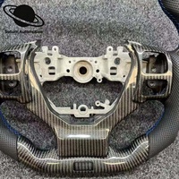 Volant de voiture en fibre de carbone avec LED, compatible avec Lexus LC300, LX600GS, RX, LX, GX450, GX460, IS250, IS300, IS350, IS, LS, NX, GX, RCF