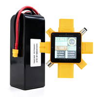 Литий-полимерный аккумулятор LiPo 6S 22.2V 18000mAh 10C, высокомощный, для FPV дронов и сельскохозяйственных БПЛА