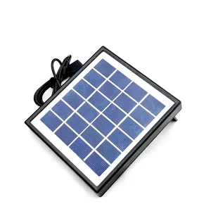 New energy 6V polycrystalline plastic laminated solar panel 2W mobile photovoltaic charging panel 0.45A current