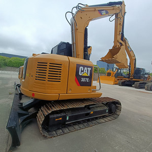 Excavatrice sur chenilles d'occasion CAT307E2 de 7 tonnes avec système hydraulique Kawasaki, godet de 0,35 m, moteur, modèle 2023 - Product Image 1