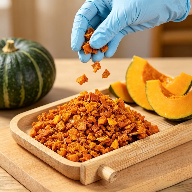 Healthy High Quality Dried Pumpkin Granules for Bakery