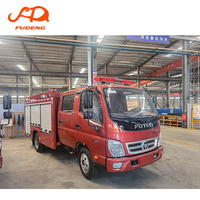Nouveau camion de lutte contre les incendies Foton Aoling TX Series 4x2 Diesel 230HP, sauvetage urbain, transmission manuelle à 5 vitesses, norme d'émission Euro 3