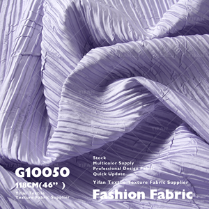 Nueva tela de textura plisada de plisado secundario agrietado compuesto de moda para bolsa, chaqueta de pintura de pared, traje de abrigo - Product Image 5