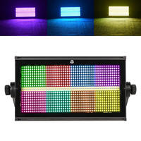 Lumière stroboscopique DMX512, 5050 RGB, 8+8+8 segments, LED blanche, éclairage de scène professionnel, effets d'éclairage de scène