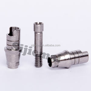 Abutment in Titanio di Grado Dentale 5, Base Ti per Megagen, Dentium, Osstem, Straumann, Nobel - Product Image 4