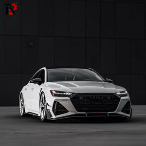 Pour <span class=keywords><strong>Audi</strong></span> RS6 C8 <span class=keywords><strong>RS7</strong></span> 4K8 <span class=keywords><strong>Sportback</strong></span> 2019 <span class=keywords><strong>2020</strong></span> 2021 Grille avant en fibre de carbone sèche de haute qualité - Product Image 6