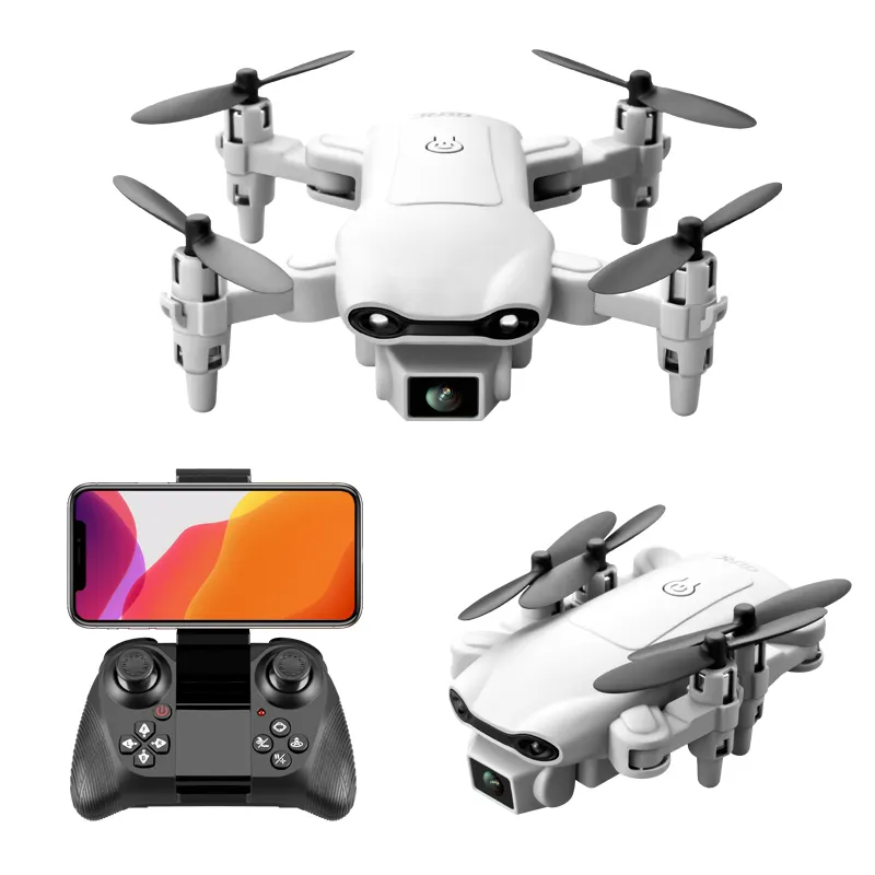 2022 New 2.4G 4K HD Aerial Photography WIFI Remote Control Aircraft Quadcopter Toy Mini V9 Folding Dual Camera VR Drone