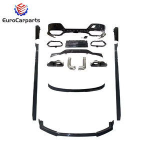 Kit de Carrocería BLACK WARRIOR para BMW Serie 7 G70 2023, Actualización de 740li a M760, Incluye Alerón Delantero, Difusor Trasero y Puntas de Alerón - Product Image 2