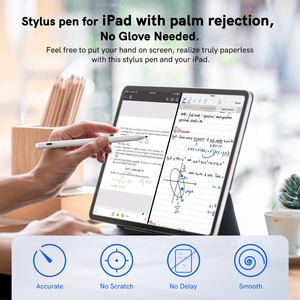 <span class=keywords><strong>IPad</strong></span> haute performance 10e génération stylet longue durée de vie de la batterie en alliage d'aluminium rejet actif de la paume tablettes de crayon tactile - Product Image 2
