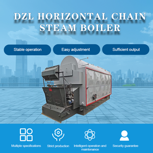 Horizontale 15t industriële biomassa houtstoomketel voor energiecentrales en aangedreven generatoren met energiebesparende lange levensduur - Product Image 2