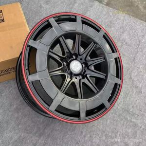 Rueda Forjada de Fibra de Carbono Negra de Una Sola Pieza, Personalizada, de 21, 22, 23 y 24 Pulgadas, Apta para Mercedes Benz GG500G63 - Product Image 6