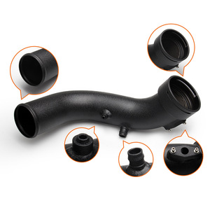 Kit de colector de admisión Xuzhong de aleación de aluminio negro para BMW 335i N55 Turbo Upgrade - Product Image 3